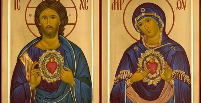 The Sacred Heart and the Immaculate Heart of Mary